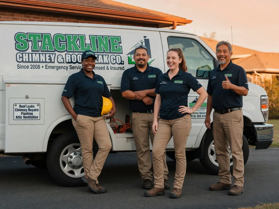 Chimney flashing repair company in Ironton, MN